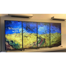 Large size HD full color 65 inch ultra narrow bezel 3x3 lcd 4k video wall